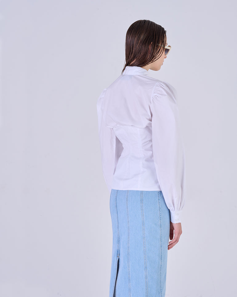 Silvian Heach Camicia con maniche a palloncino Negozio