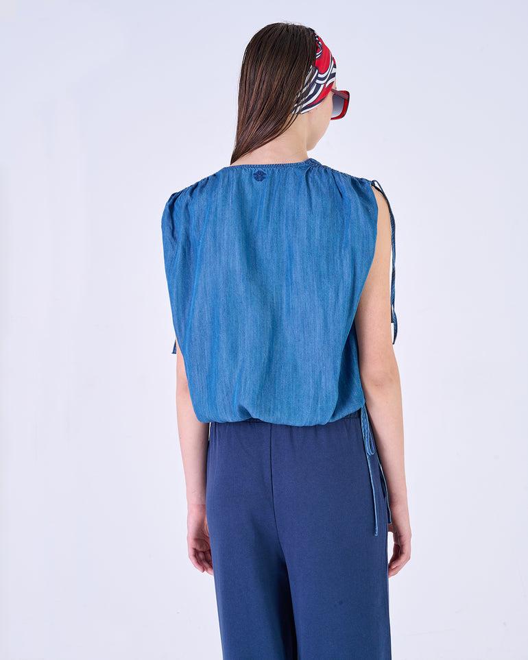 Silvian Heach Top con arricciatura sulle spalle Vendita