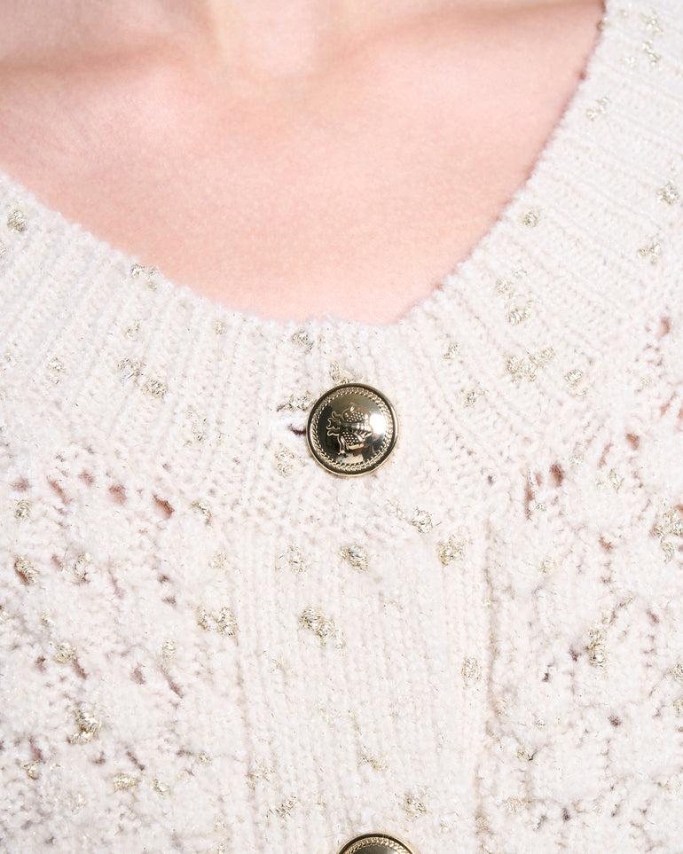 Silvian Heach Cardigan crop lavorato a maglia Consegna Veloce