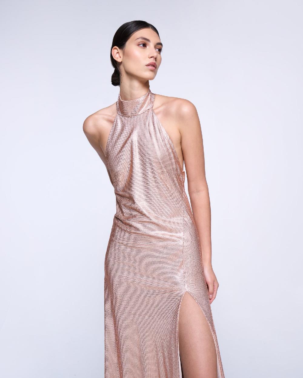 Silvian Heach Abito lungo con brillantini Sconto