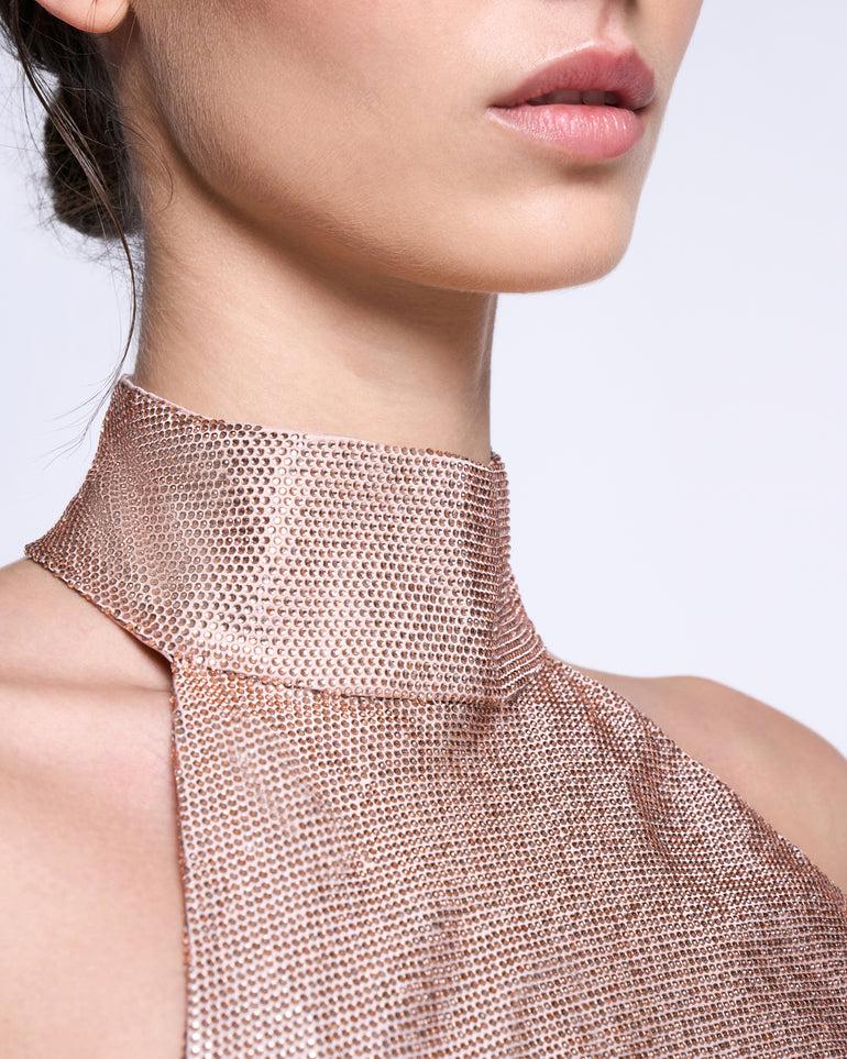 Silvian Heach Abito lungo con brillantini Sconto
