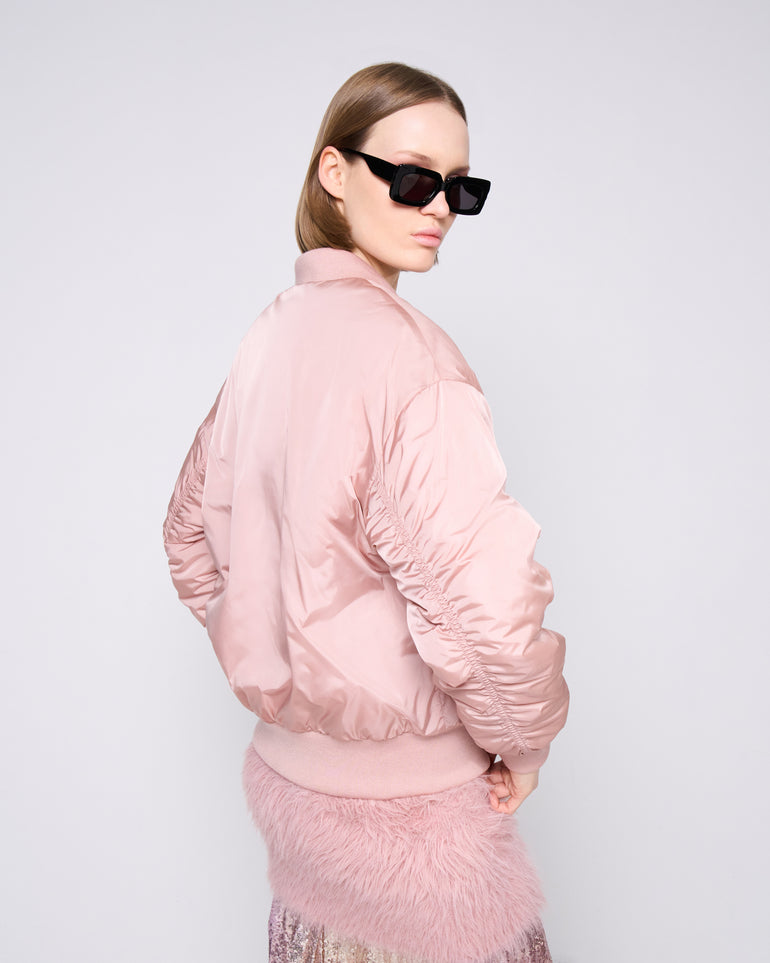 Silvian Heach Piumino con maniche arricciate Online