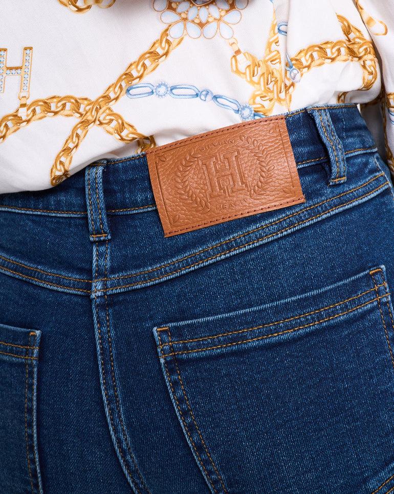 Silvian Heach Jeans bootcut a vita media In Saldo