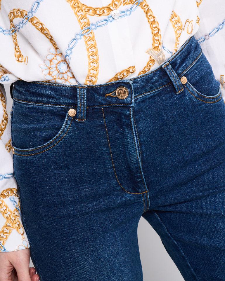 Silvian Heach Jeans bootcut a vita media In Saldo
