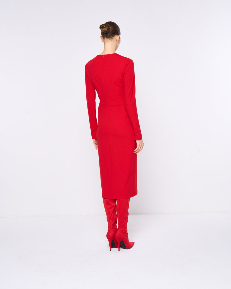 Silvian Heach Abito midi con scollo profondo Shopping Online