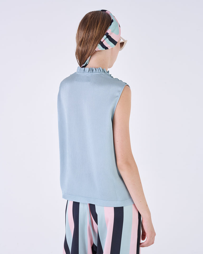 Silvian Heach Top con rouches Offerte esclusive