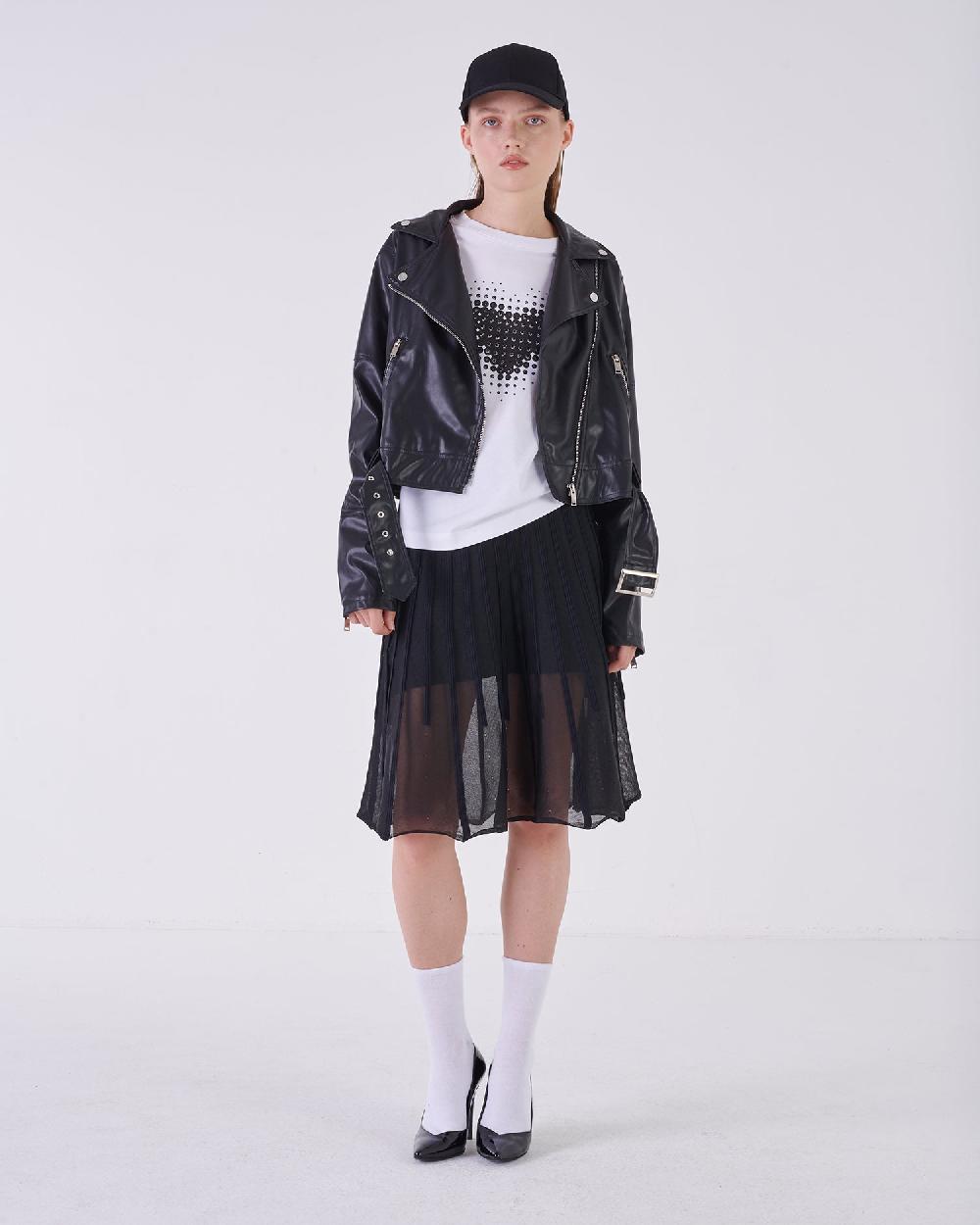 Silvian Heach T-shirt con stampa a cuore Solo un giorno rimasto
