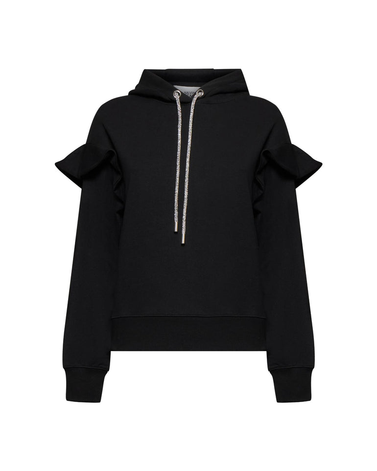 Silvian Heach Felpa con volant Cyber Monday