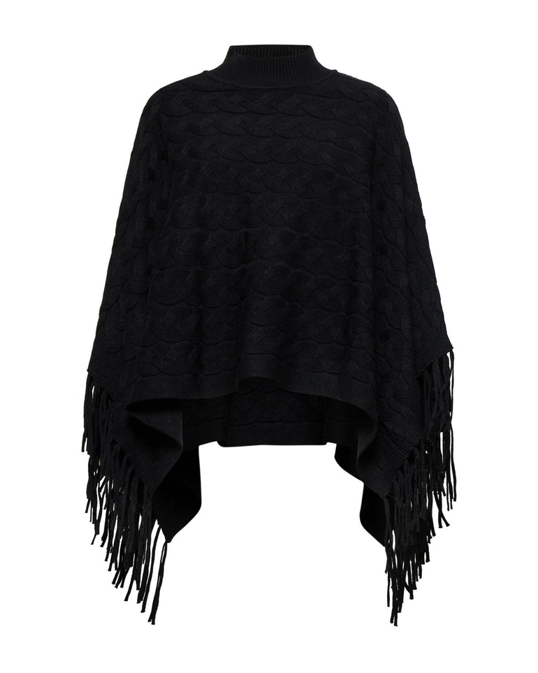 Silvian Heach Poncho in maglia intrecciata Enormi sconti