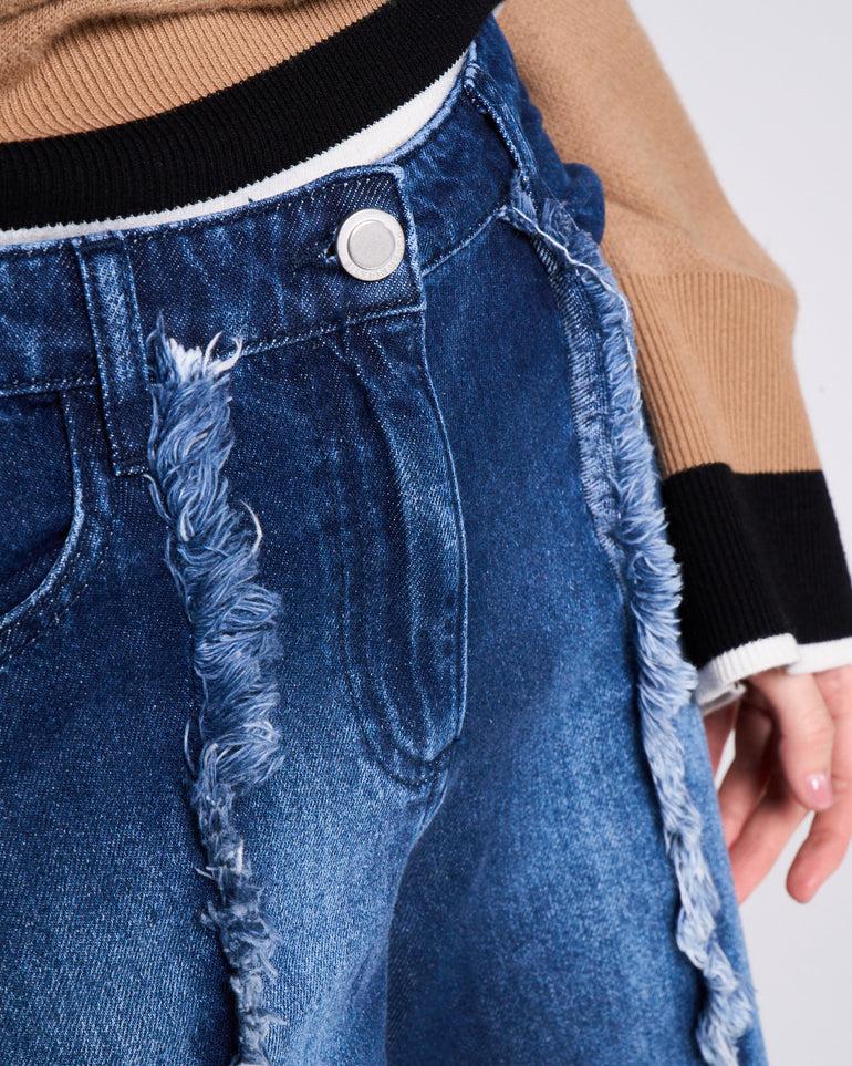 Silvian Heach Jeans con frange Trasporto libero internazionale