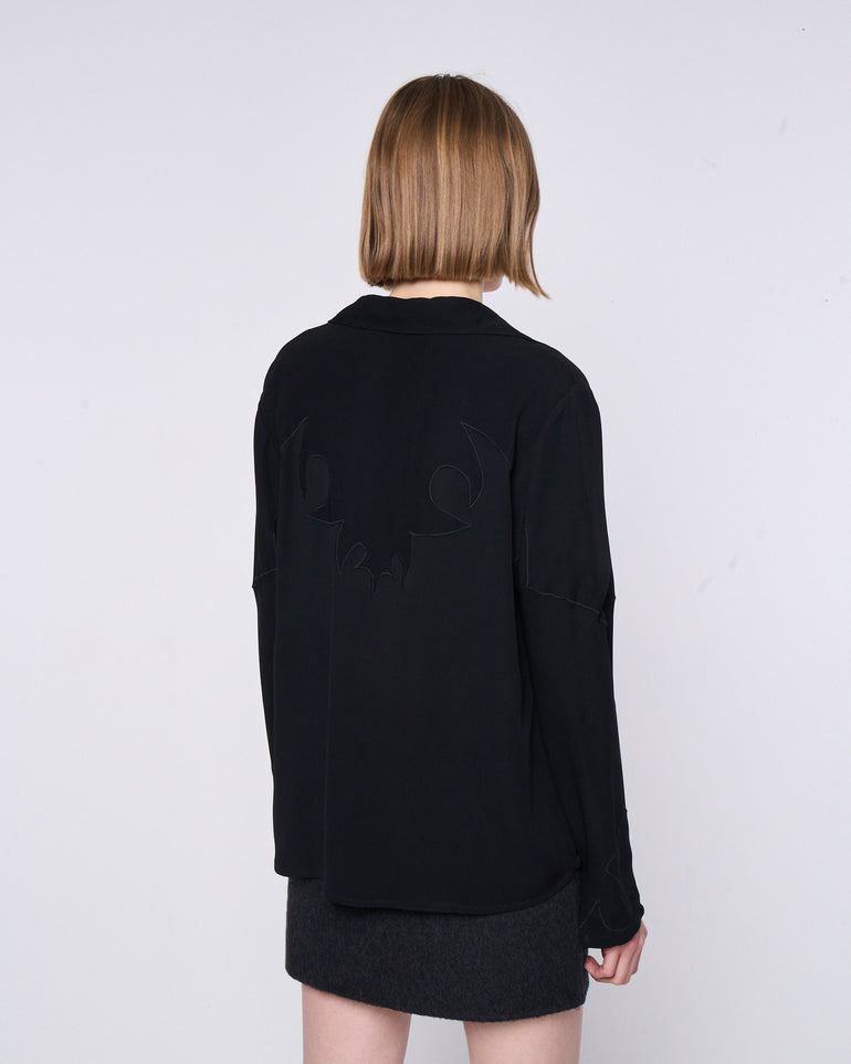 Silvian Heach Blusa con ricami Nuova