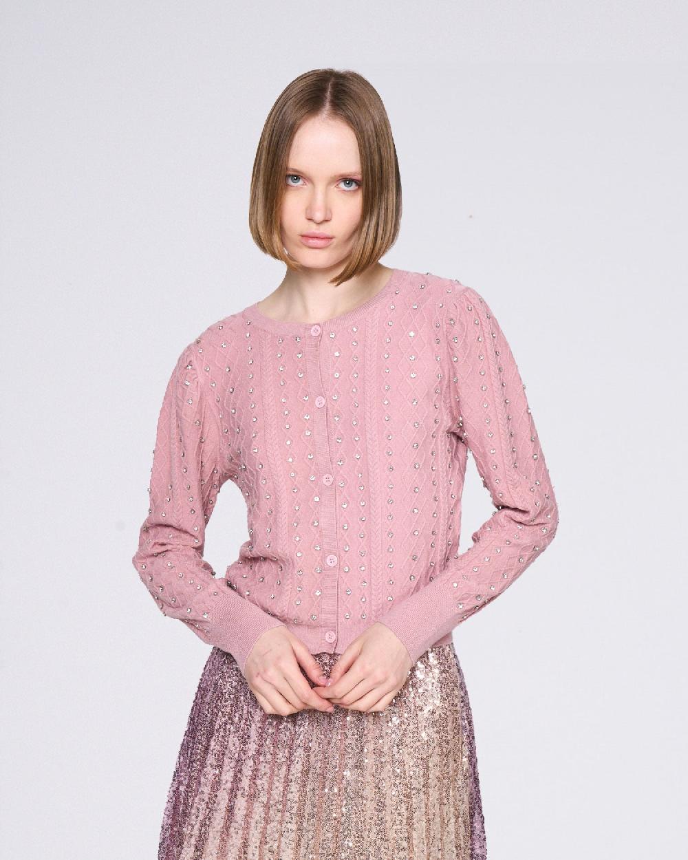 Silvian Heach Cardigan con strass I Più Venduti