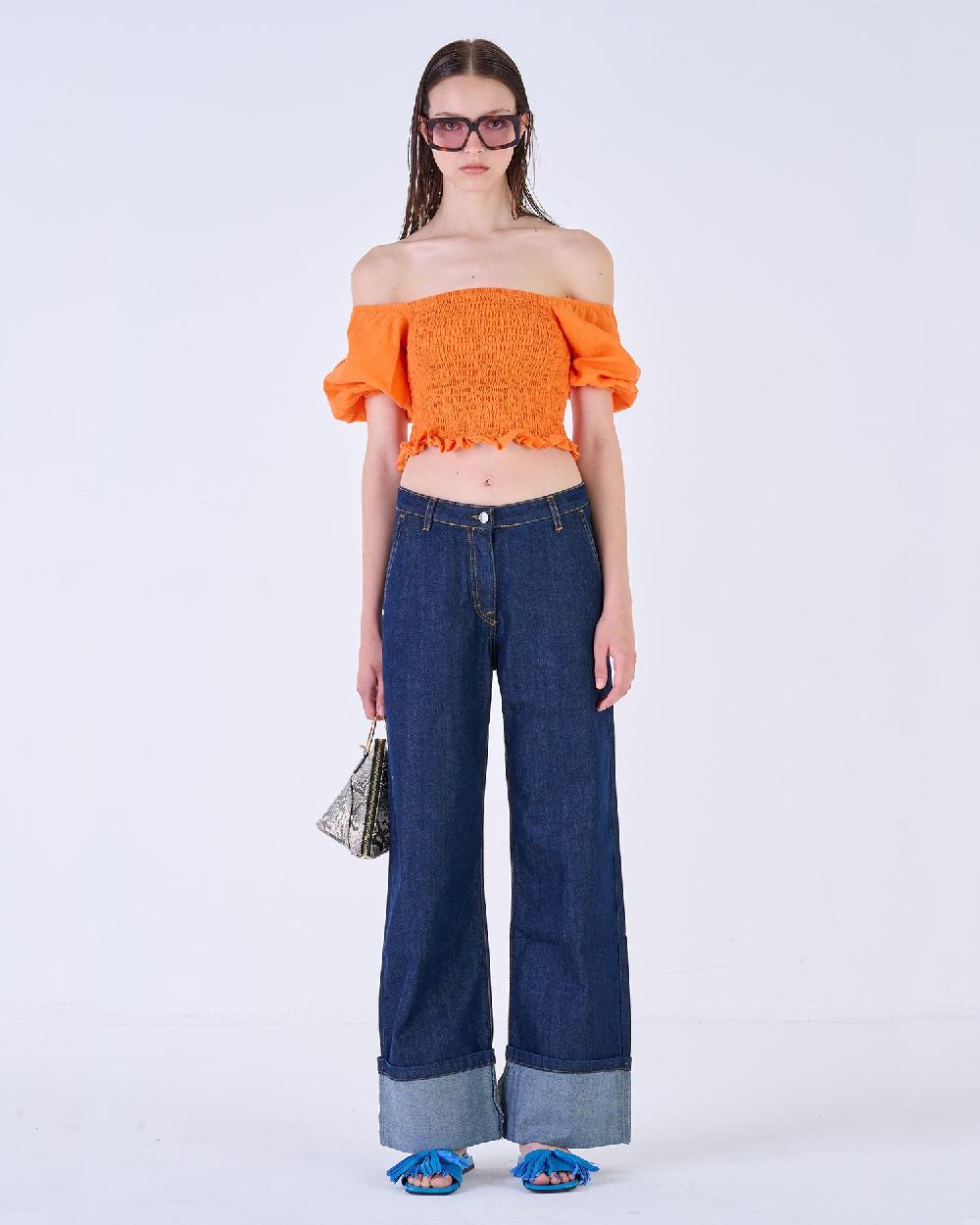 Silvian Heach Top con elastico arricciato Fino Al -60%