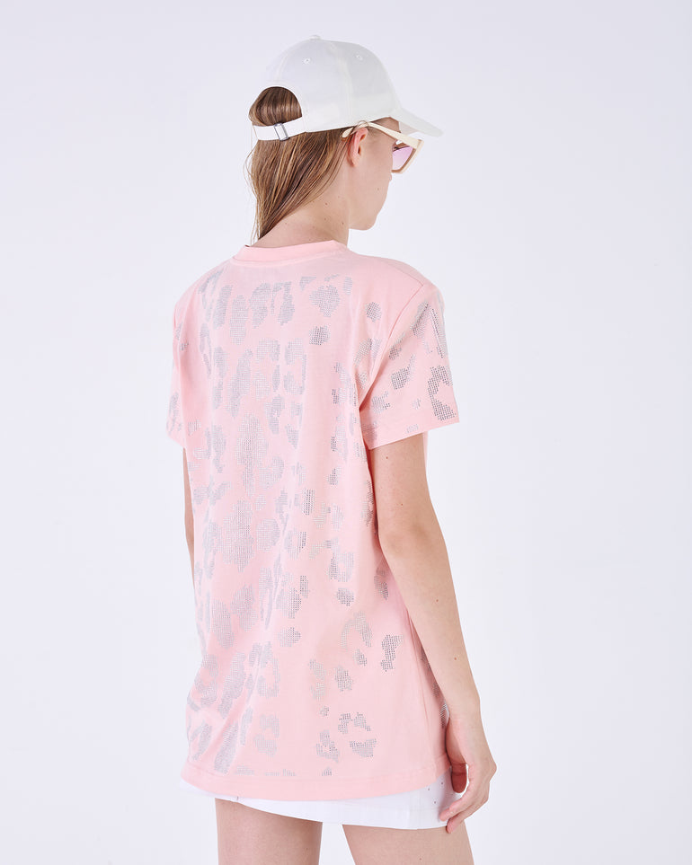 Silvian Heach T-Shirt con strass Italy