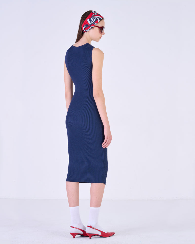 Silvian Heach Abito midi con incrocio Promozione