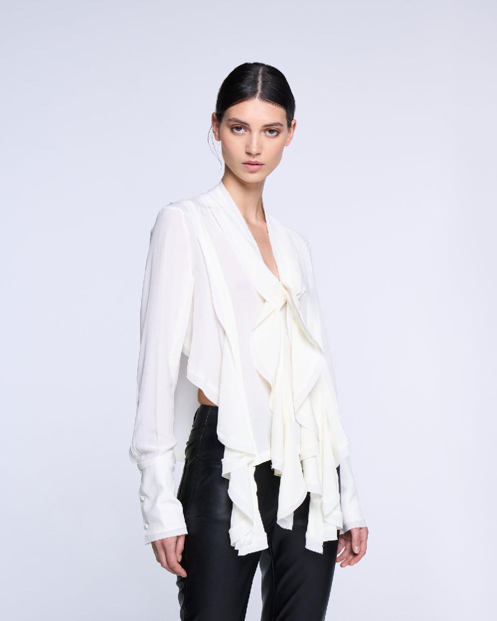Silvian Heach Blusa con rouches Negozi Online