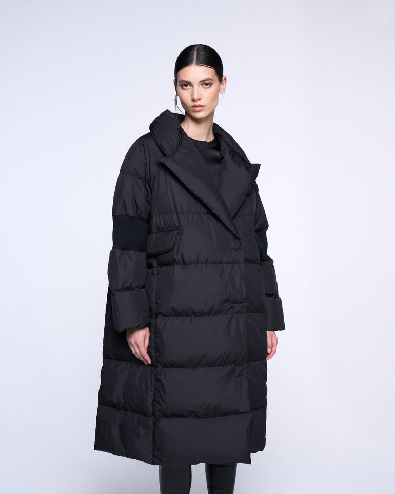 Silvian Heach Piumino lungo oversize Vendita Calda