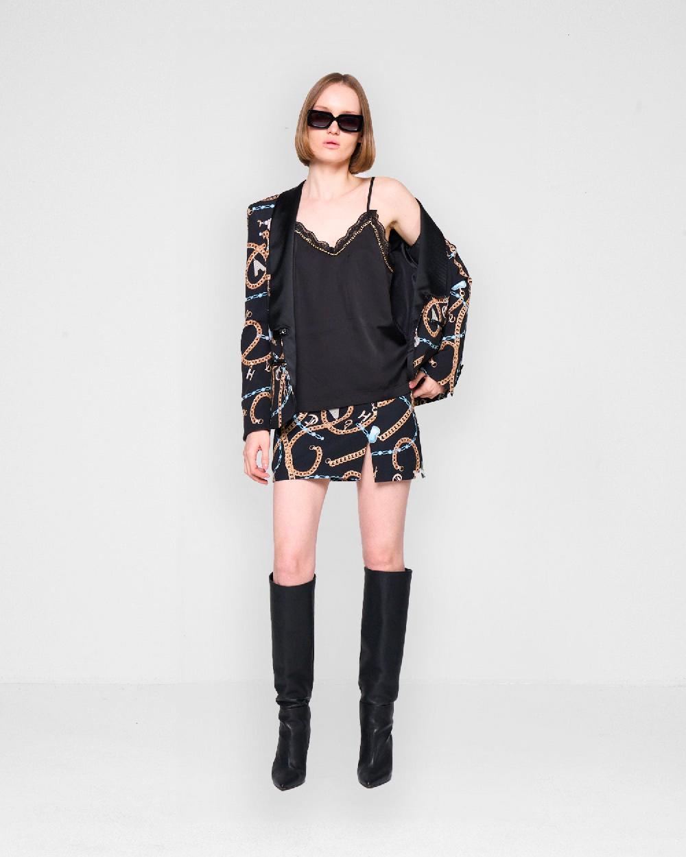 Silvian Heach Top con pizzo Saldi Di Fabbrica