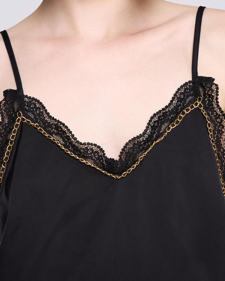 Silvian Heach Top con pizzo Saldi Di Fabbrica