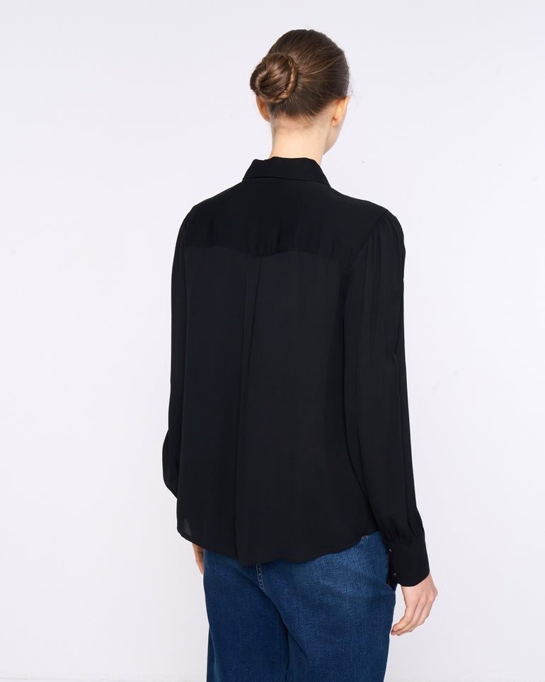 Silvian Heach Camicia con fiocco Italia