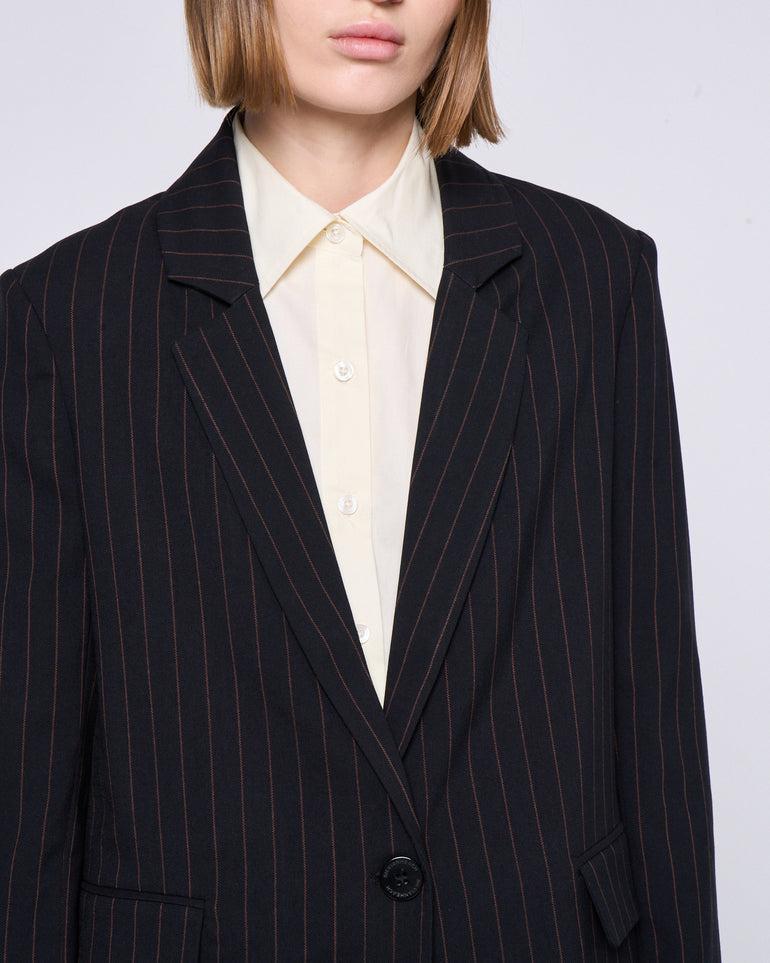 Silvian Heach Blazer monopetto gessato Consegna Veloce