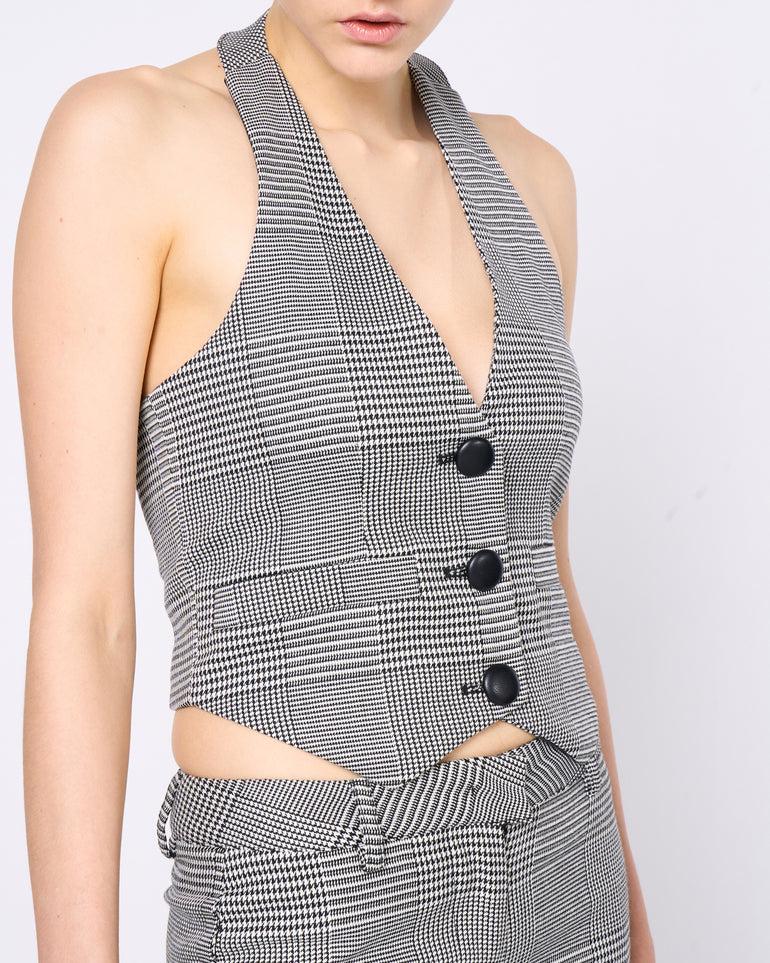 Silvian Heach Gilet a quadri Fino Al -60%