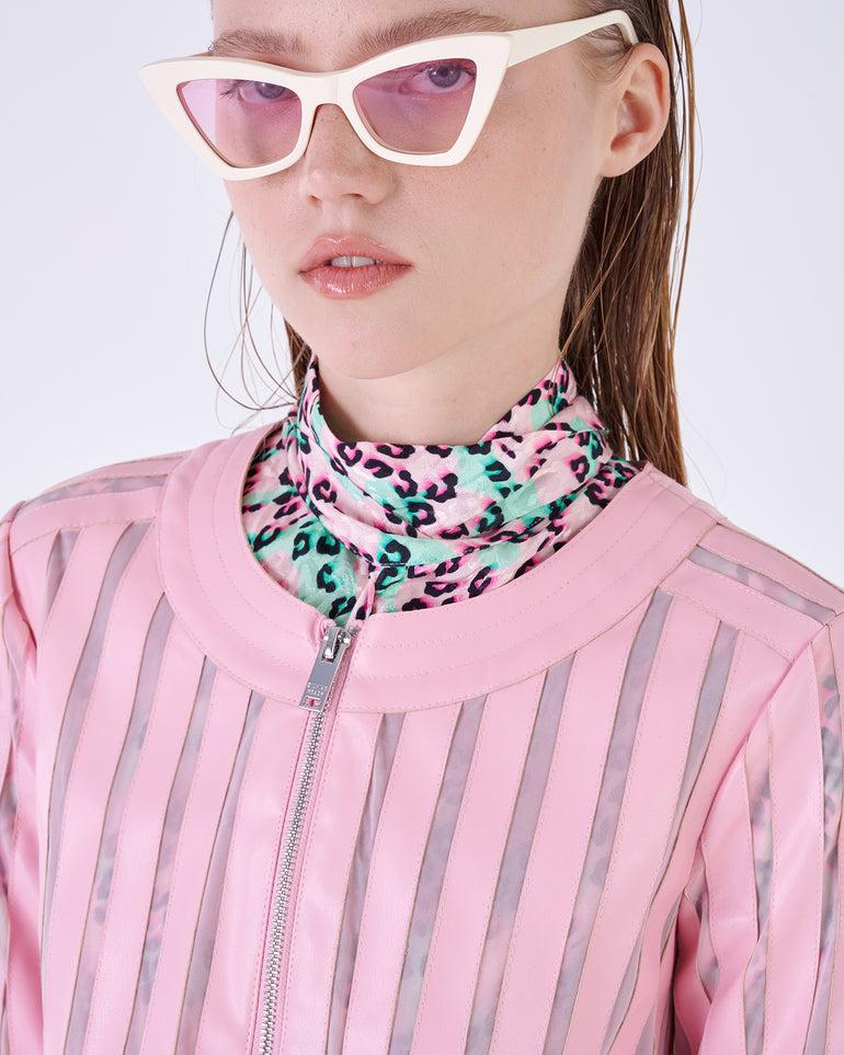 Silvian Heach Giacca in eco-pelle Sconto
