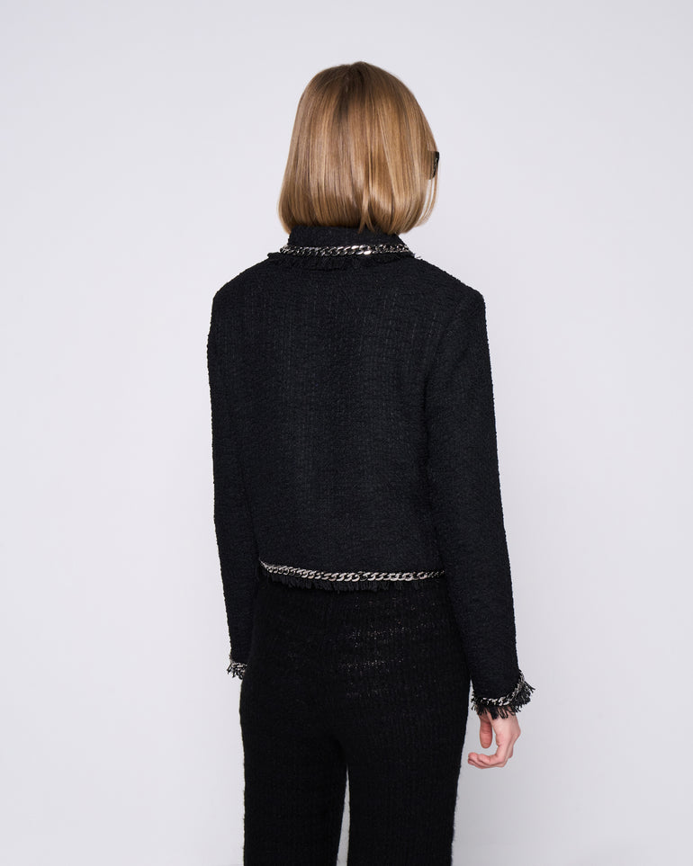 Silvian Heach Giacca effetto tweed Prezzo Ridotto