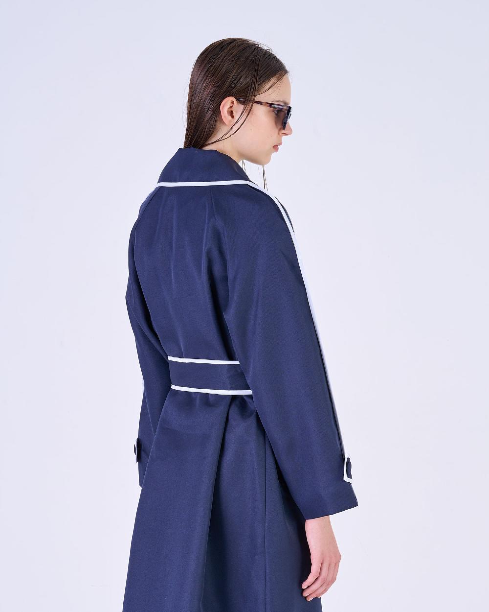 Silvian Heach Trench con bordi a contrasto Offerte