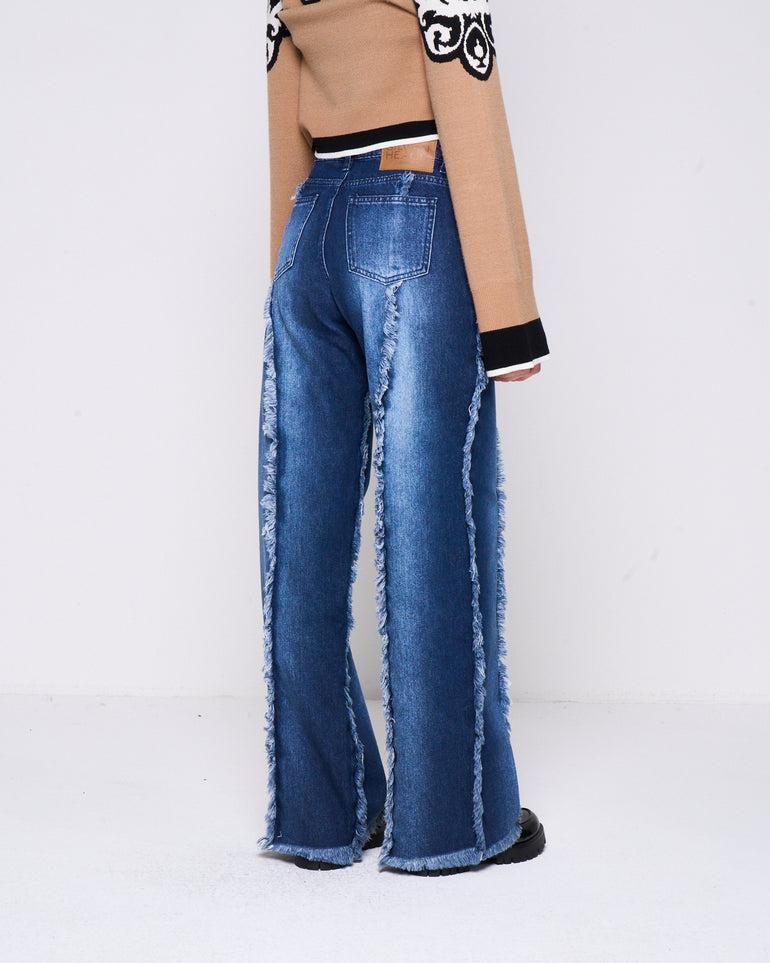 Silvian Heach Jeans con frange Promozione Limitata