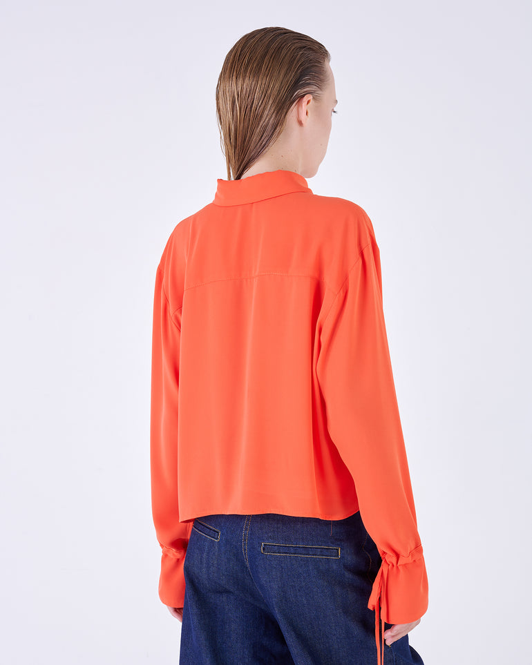 Silvian Heach Camicia con maniche a campana Prezzo Ridotto