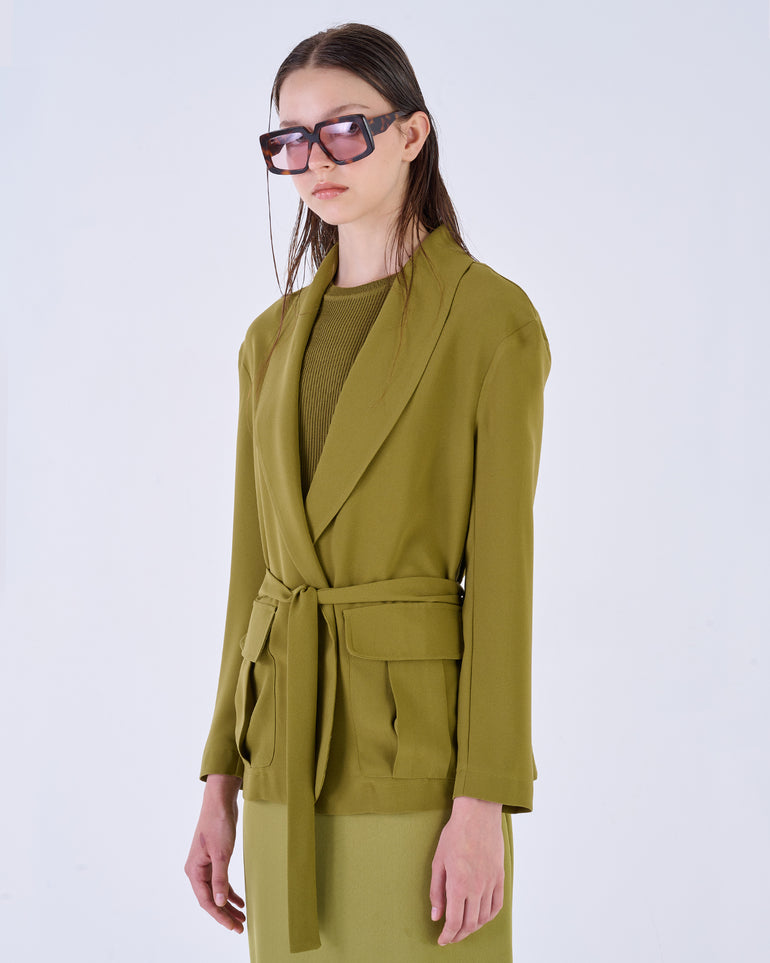 Silvian Heach Blazer con cintura da annodare Sottocosto