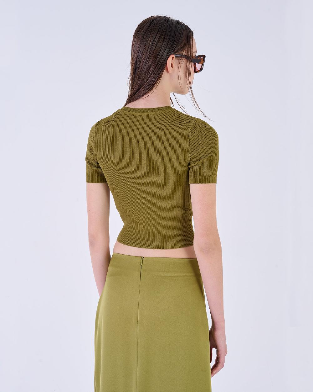 Silvian Heach T-shirt a coste Presa