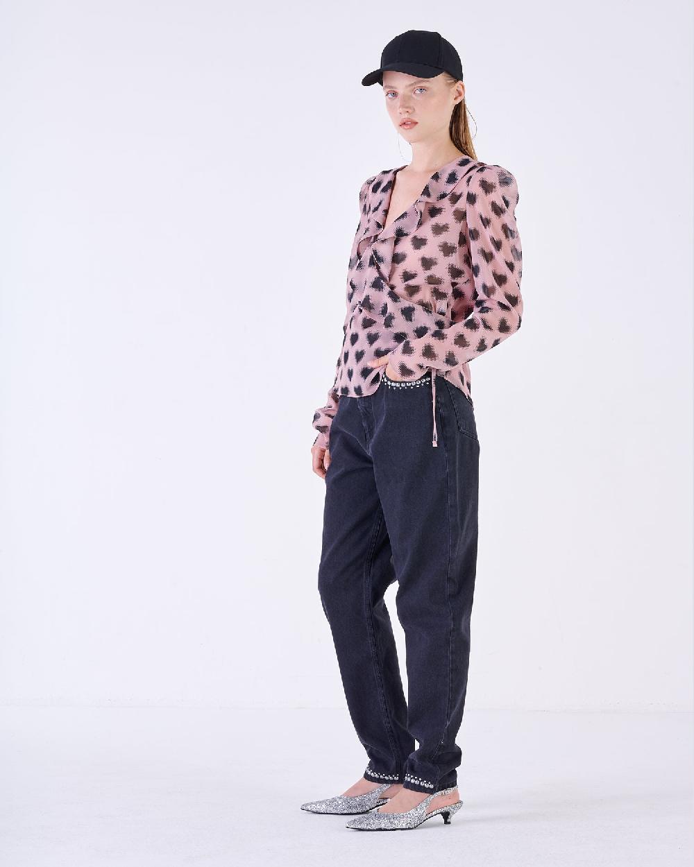 Silvian Heach Blusa con cuori Hotsell