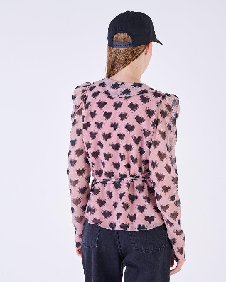 Silvian Heach Blusa con cuori Hotsell