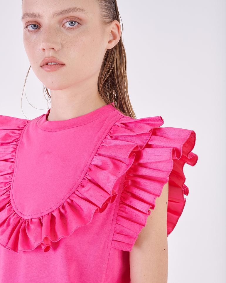 Silvian Heach Top con volant Shopping Online