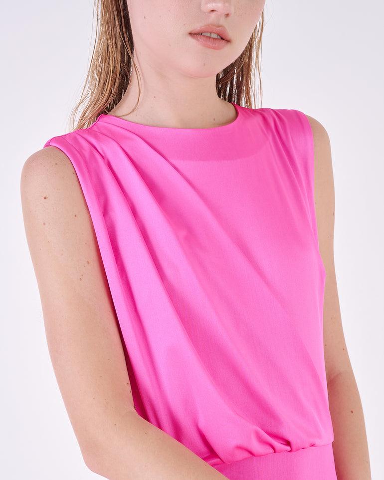 Silvian Heach Abito lungo con spacco laterale Sottocosto
