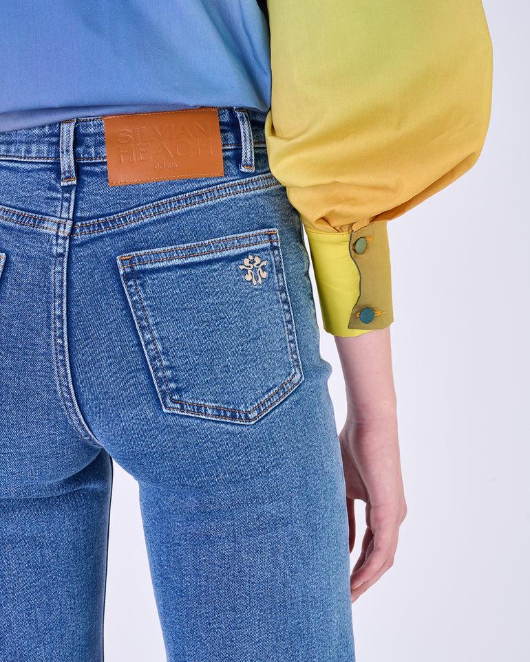 Silvian Heach Jeans cropped Enormi sconti