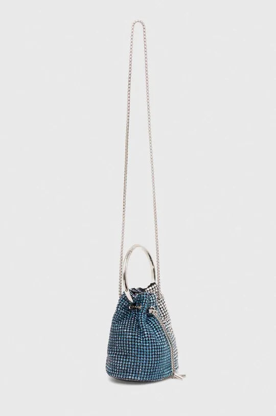 Silvian Heach Mini borsa a secchiello in strass Outlet