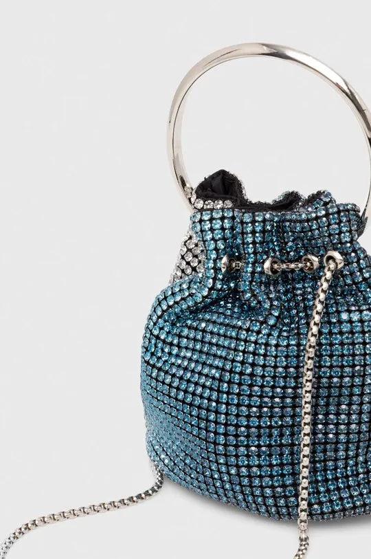 Silvian Heach Mini borsa a secchiello in strass Outlet