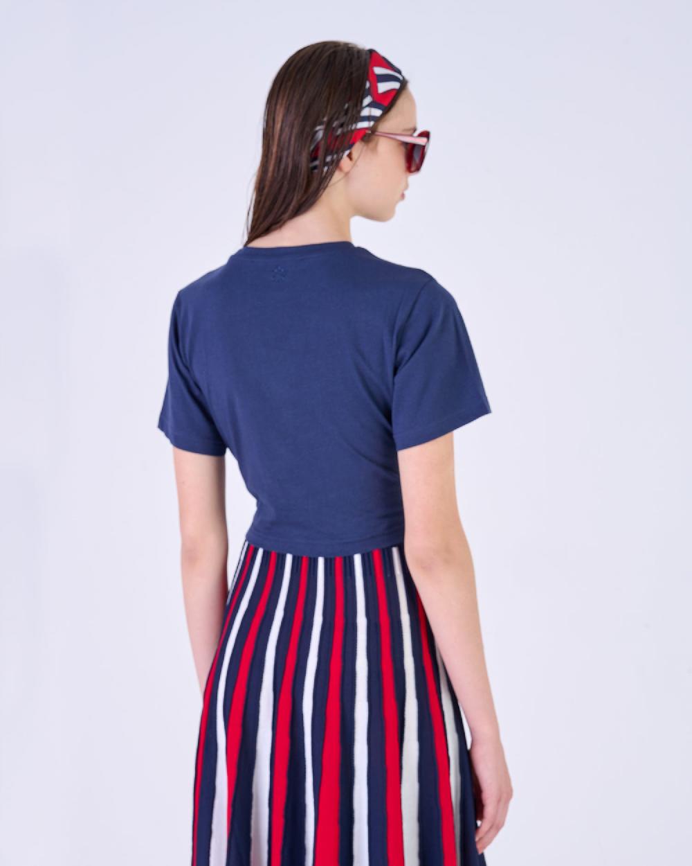 Silvian Heach T-shirt con arricciature Italy