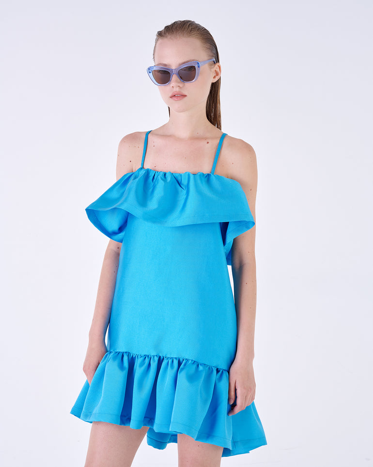 Silvian Heach Abito con balze Italia