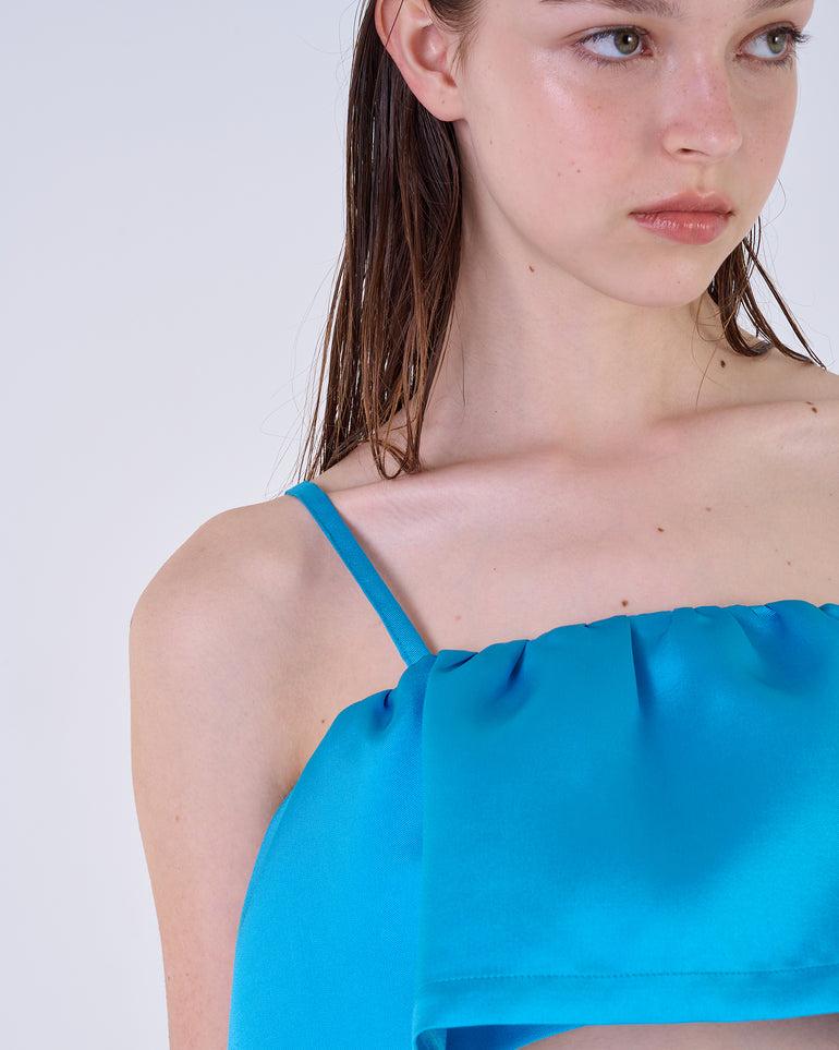 Silvian Heach Top crop con balza 2025