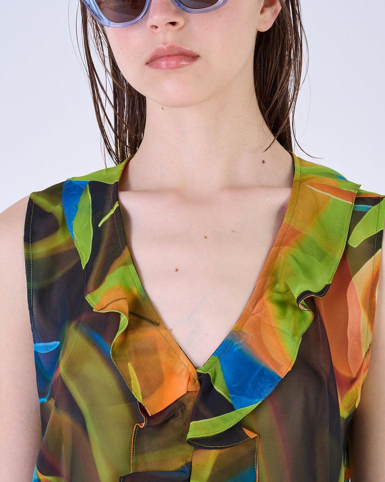 Silvian Heach Top a fantasia con volant Promozione