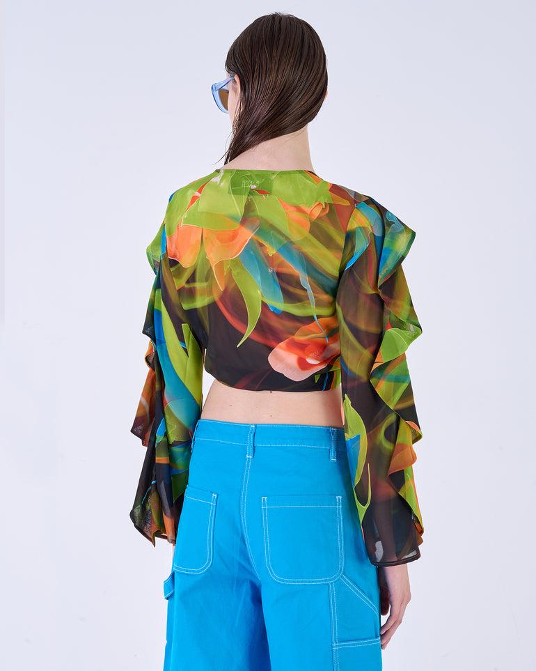 Silvian Heach Blusa floreale Spedizione Gratuita