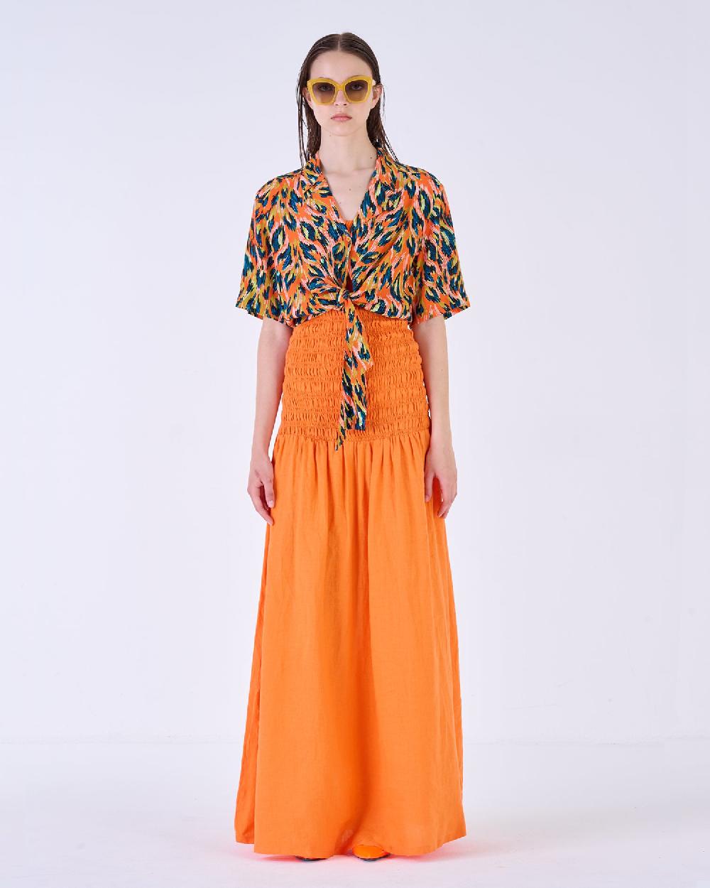 Silvian Heach Camicia cropped maculata Shopping Online