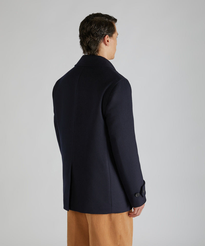 Slowear Peacoat in panno di lana In Saldo