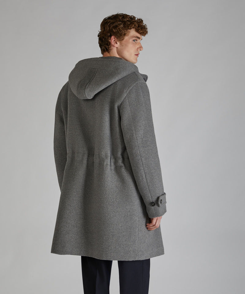Slowear Parka in panno di lana mélange Italy