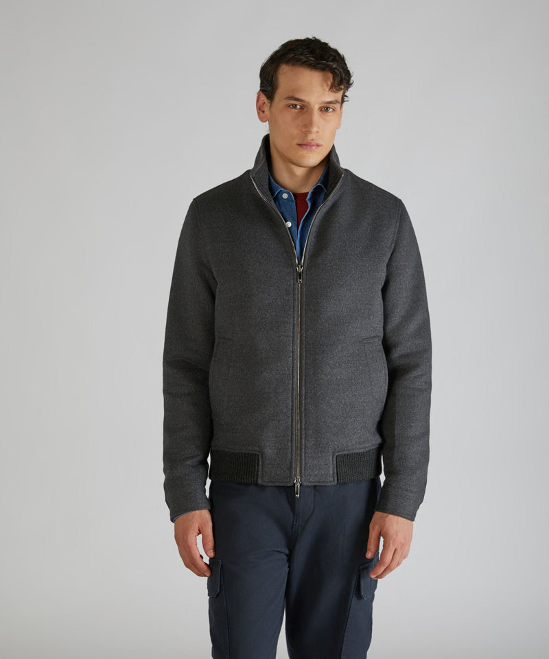 Slowear Bomber in panno di lana Spedizione Gratuita