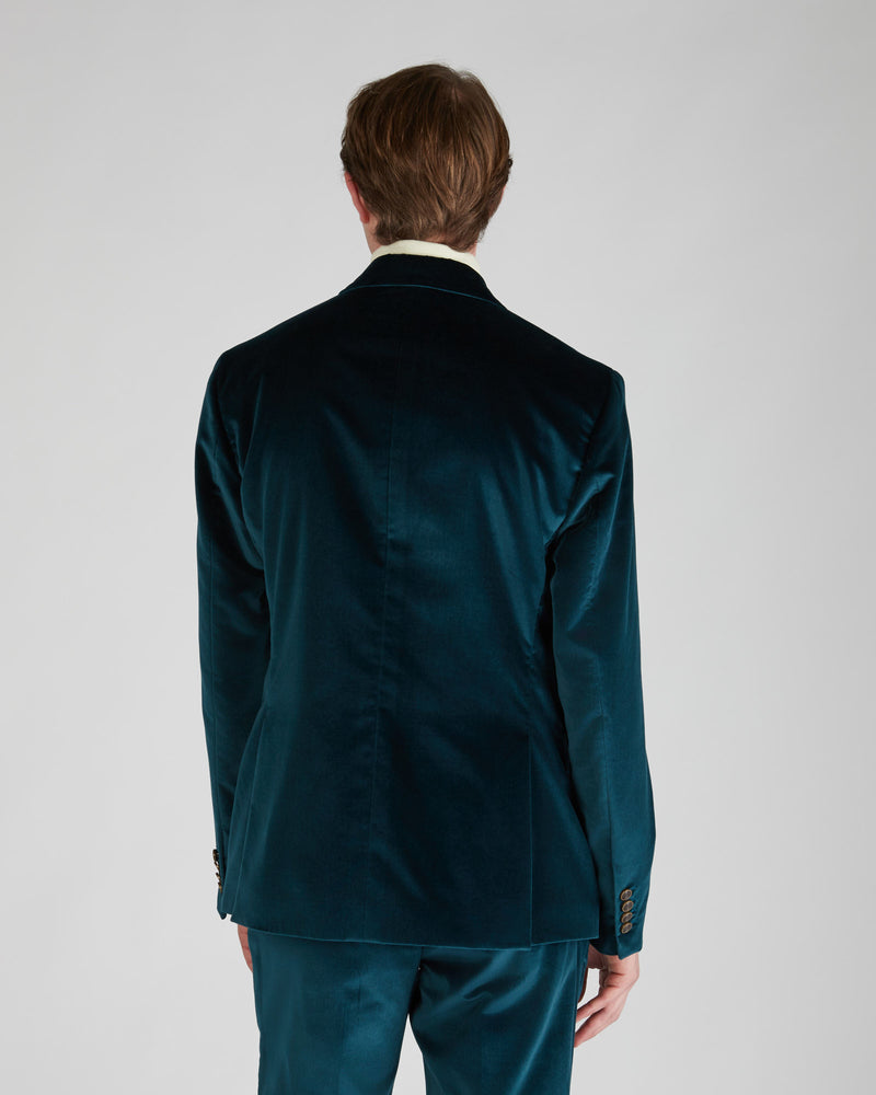 Slowear Giacca doppiopetto slim fit in velluto Consegna Veloce